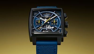 Tag Heuer Monaco Goes Mediterranean Blue For F1 Grand Prix - Maxim