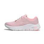 SKECHERS ArchFit 女鞋 粉紅色 運動鞋 足弓支撐 149722WPKCL【KAORACER】