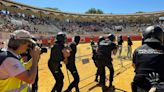 La Policía Nacional de la Región de Murcia exhibe sus unidades en la Plaza de Toros de Lorca