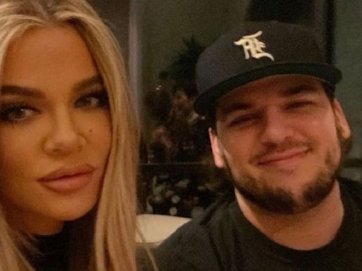 Rob Kardashian Makes Rare Public Appearance at Khloe's Lavish 40th Birthday Bash