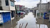 Autoridades supervisan zonas afectadas por inundaciones en Edomex