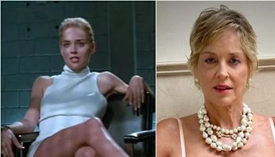 Sharon Stone recreó icónica escena de Bajos Instintos a los 66 años y en ropa interior