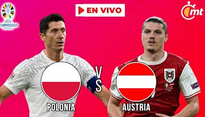 Polonia vs Austria EN VIVO. Juego HOY Eurocopa 2024