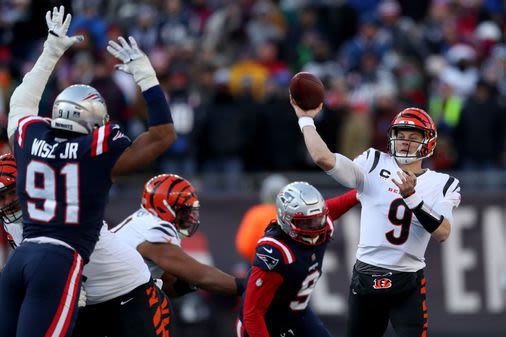 The first stage of the Patriots’ long climb back into contention begins Sunday against the Bengals - The Boston Globe