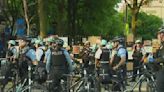 Police taking down pro-Palestinian encampment at DePaul University