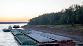 Barges idling along Mississippi River sign of supply chain woes to come should drought worsen: Experts