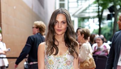 Alicia Vikander’s ‘Firebrand’ Premiere Dress Oozes Summertime Charm