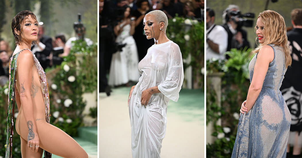 ‘Naked’ Trend Hits Big at the Met Gala