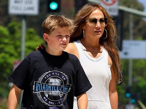 Jennifer Lopez takes Ben Affleck's son Samuel shopping amid drama