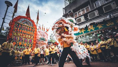 【康港劉影】呂列國術體育會「三洲媽天后寶誕」醒獅表演