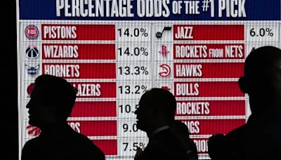 Hawks win NBA lottery in year where there’s no clear choice for No. 1 pick