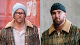 Travis Kelce and Ryan Reynolds Have the Same Exact Plaid Jacket, and I Have Questions