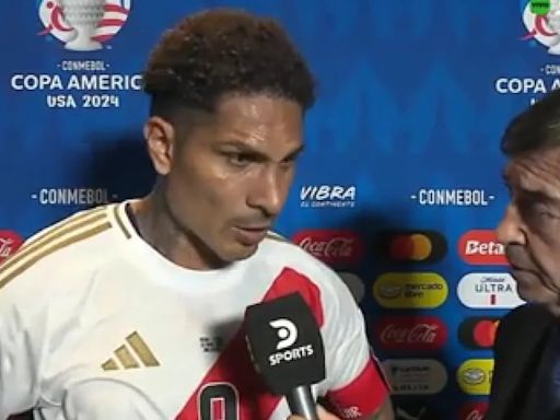 Paolo Guerrero confundió a Canadá con Jamaica tras empate de Perú ante Chile por Copa América 2024