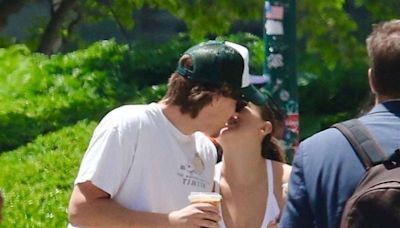 Millie Bobby Brown Smooches New Husband Jake Bongiovi on Sunny Day Stroll in N.Y.C.