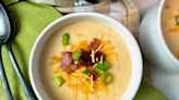 This fully loaded potato soup recipe is utter decadence in under an hour. How to make it