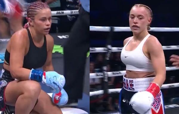 Elle Brooke Drops Paige VanZant, Brawls Ex-UFC Star to Split Draw at Misfits Boxing 15