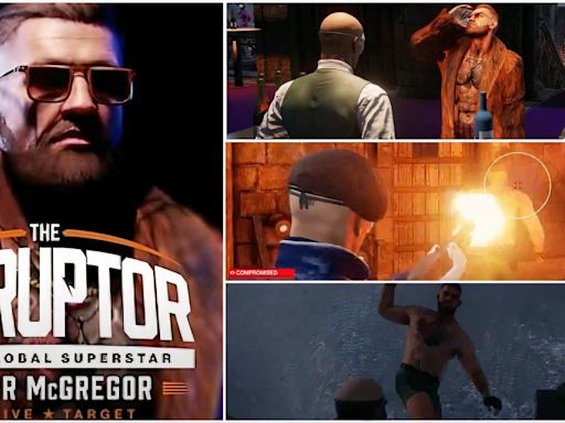 There are five ways to kill Conor McGregor in a recent update of The Hitman video game