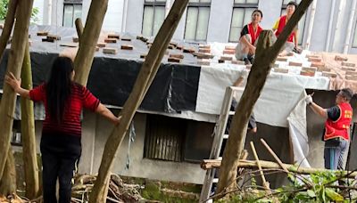 凱米颱風來襲 華山基金會助獨老防災
