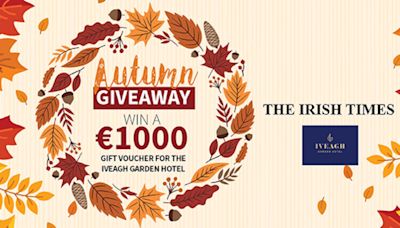 Win a €1,000 gift voucher for the Iveagh Garden Hotel.