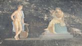 Descubren impactantes frescos de personajes mitológicos en Pompeya