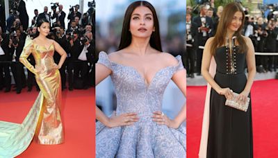 Aishwarya Rai Bachchan’s most beautiful and daring Cannes looks over the years