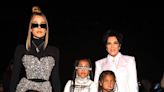 See Kim Kardashian's Kids All Glammed Up to Support Their Mom at Dolce & Gabbana Show: Photos