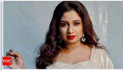 Shreya Ghoshal: Music is not all fun and game, there is a lot of hard work and sincerity that goes into it - Times of India