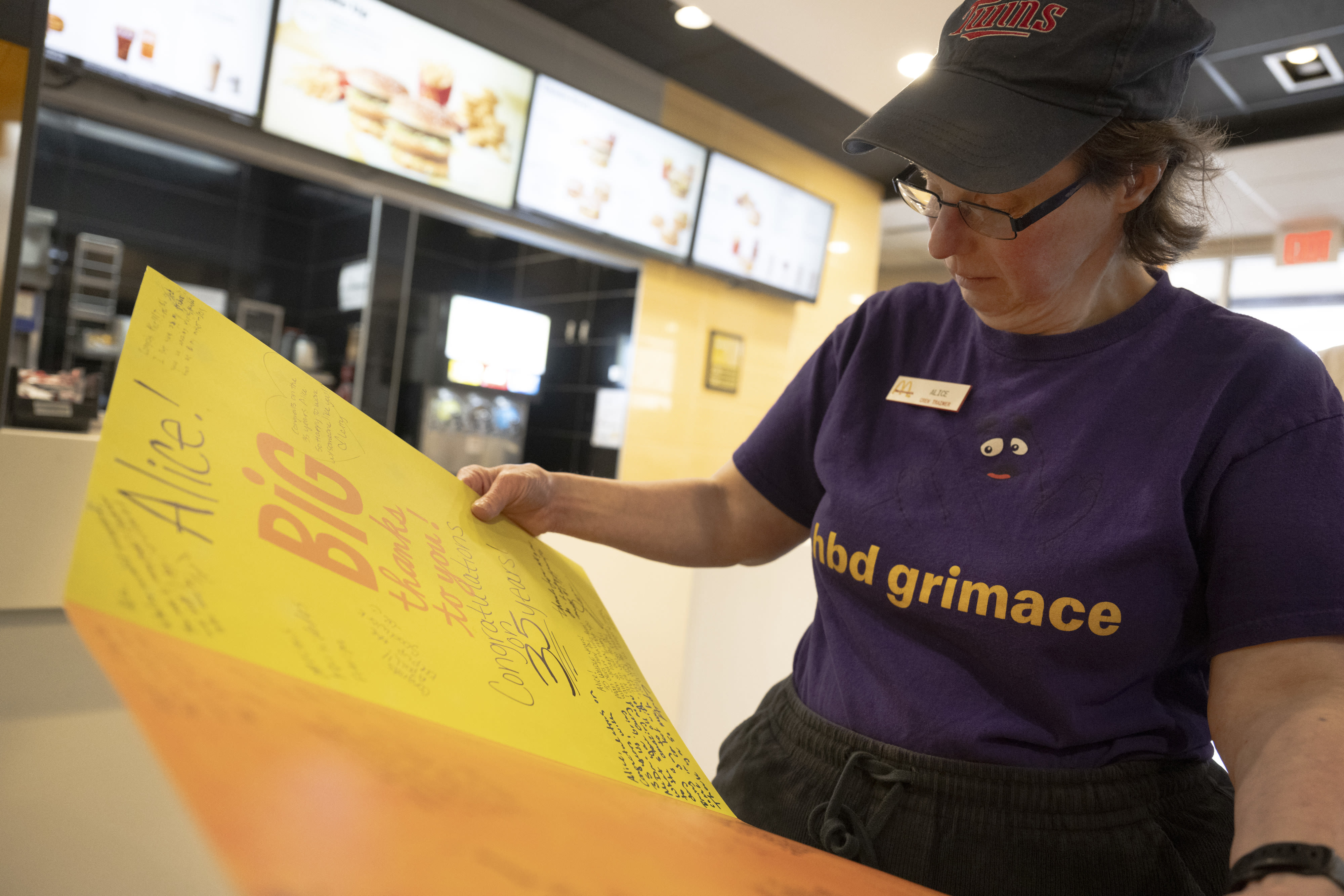 McDonald’s MVP Alice Kane marks 35 years at Stillwater restaurant