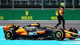 McLaren's Lando Norris Out Early in Miami Sprint After Aston Martin Teammates Make Contact