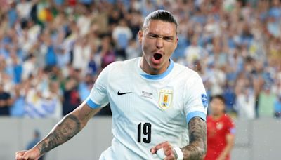 Darwin Núñez y su imparable racha goleadora impulsan a Uruguay