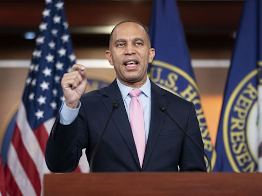 House Minority Leader Hakeem Jeffries calls on Republicans to release funding for Haiti