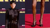 Emma Corrin Goes for Striking Peep-Toe Heels and Saint Laurent Minidress for ‘Deadpool & Wolverine’ Red Carpet