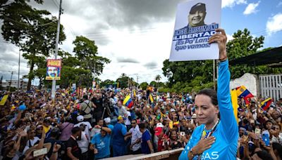 María Corina Machado llegó, vio y venció en Maturín, en el noreste de Venezuela