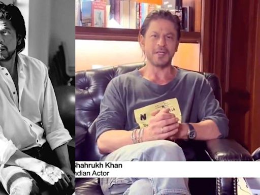 Shah Rukh Khan is reading a script for a new movie called ‘King’ co-starring Suhana Khan, watch