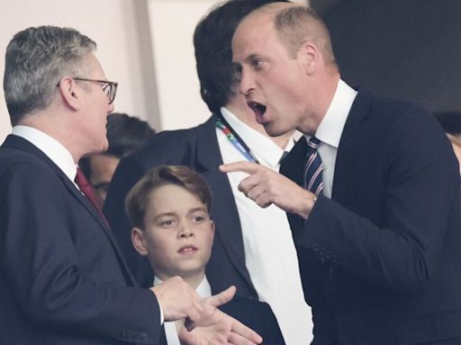 Lip reader reveals William's hilarious one-word insult after tense Euros clash