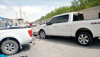 Muere motociclista tras ser impactado por camioneta en Gómez Palacio