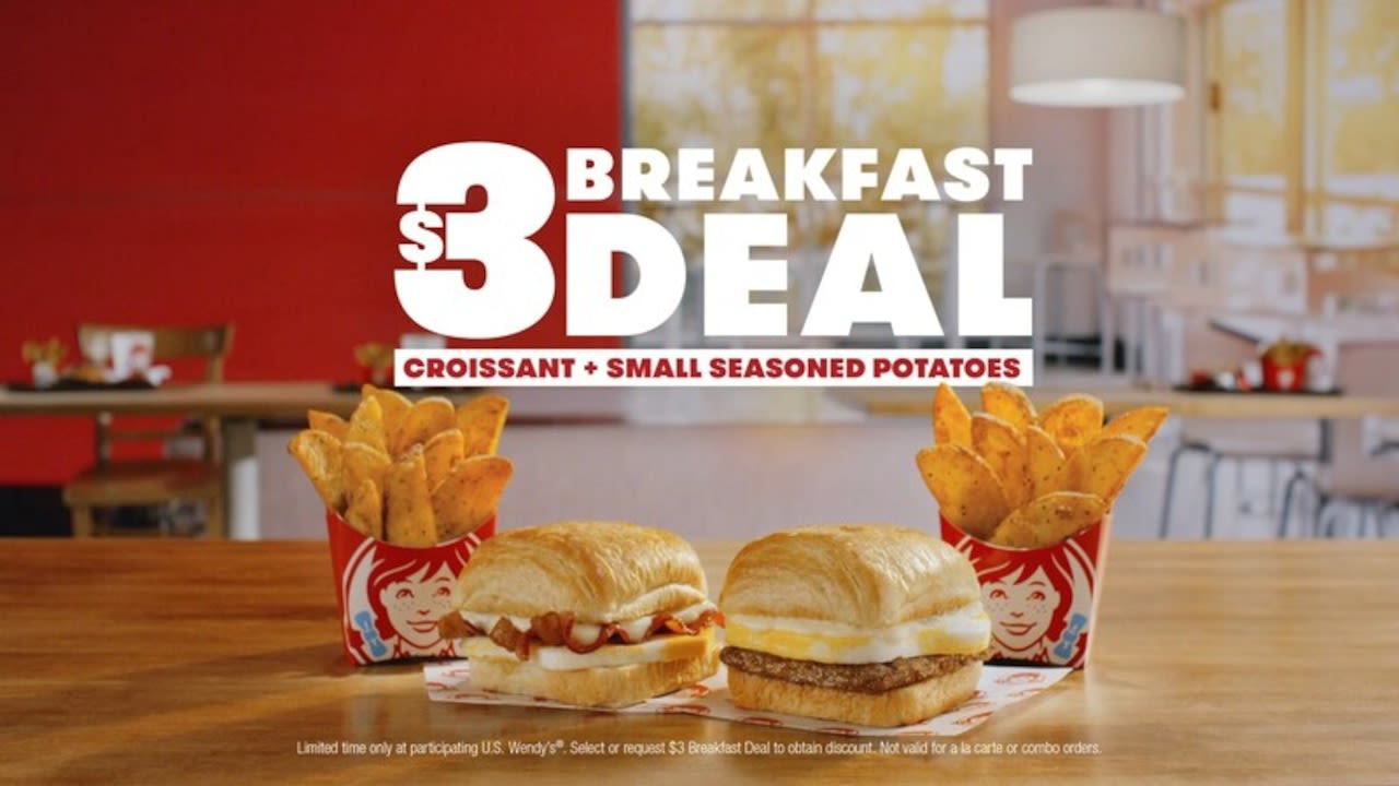 Wendy’s $3 breakfast combo finally returns in direct competition with McDonald’s $5 meal deal