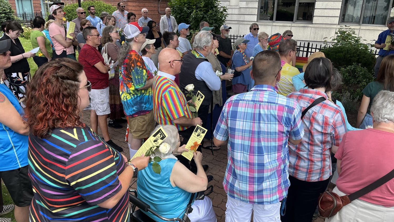 Maine community gathers to remember gay man killed 40 years ago