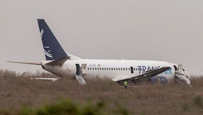 Passengers Scream as Boeing 737 Skids Off Runway and Catches Fire in Senegal: WATCH