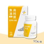 【藥師健生活】 高純度EPA 80％魚油 90粒/盒(Omega-3)