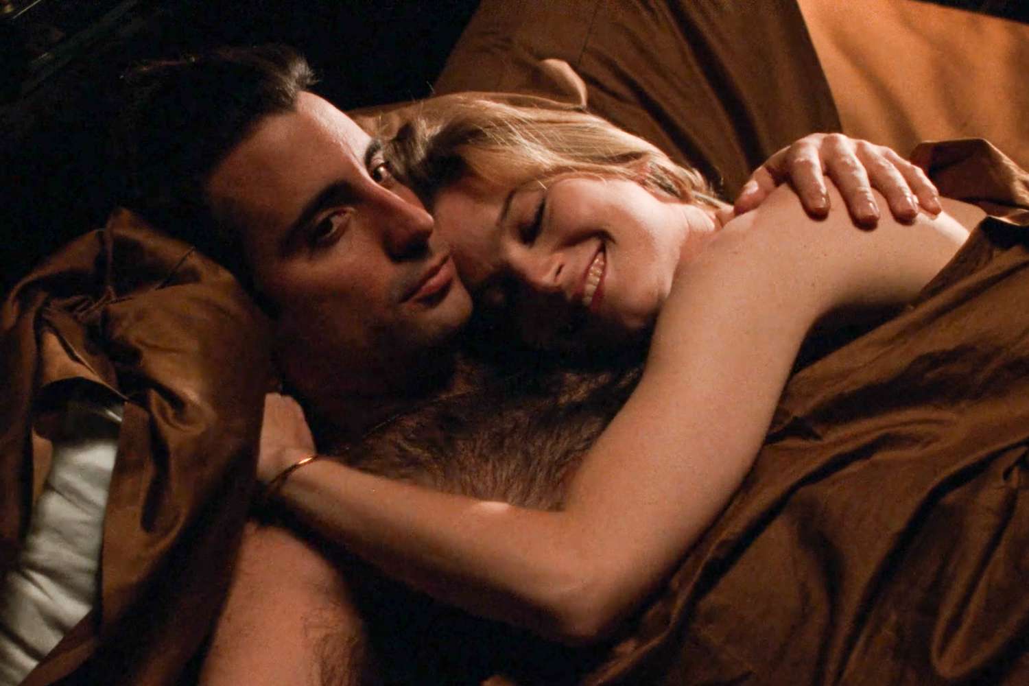 Andy Garcia gave Bridget Fonda his coat in almost-naked 'Godfather III' scene