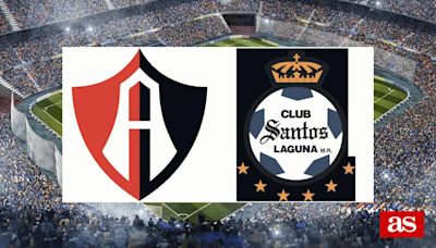 Atlas vs Santos Laguna: estadísticas previas y datos en directo | Liga MX Apertura 2024