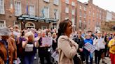 ‘The systems need to be gutted’: Natasha O’Brien leads rally for justice at Dáil