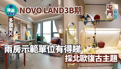 NOVO LAND第3B期示範單位｜453及417呎兩房有得睇 採北歐復古主題｜多圖有片 | am730