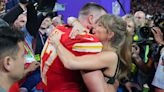 NFL Fans Hype Travis Kelce's Chiefs Contract with Memes of Taylor Swift Celebrating