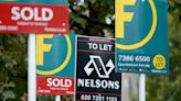 Average UK house price fell by about £2,900 in March, says Halifax