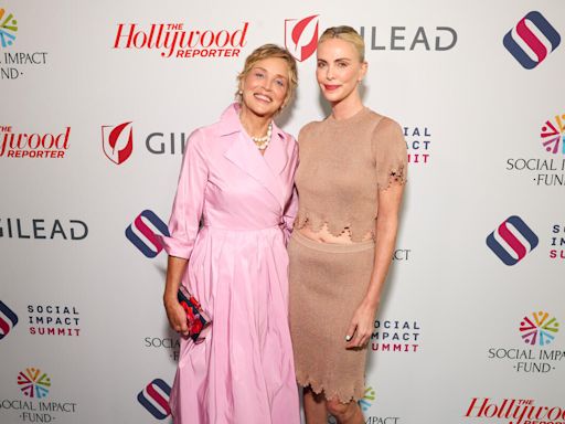 Sharon Stone, Charlize Theron Dive Deep on Hollywood Philanthropy at THR’s Social Impact Summit