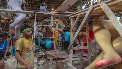 AP PHOTOS: Indians celebrate the birthday of elephant-headed Hindu god Ganesha