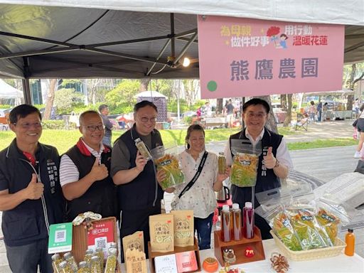 台中行銷花蓮農特產品 鄭照新：選購挺花蓮