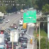 4 injured after 10 motorcycles involved in wreck on I-10 in Baton Rouge, EMS says